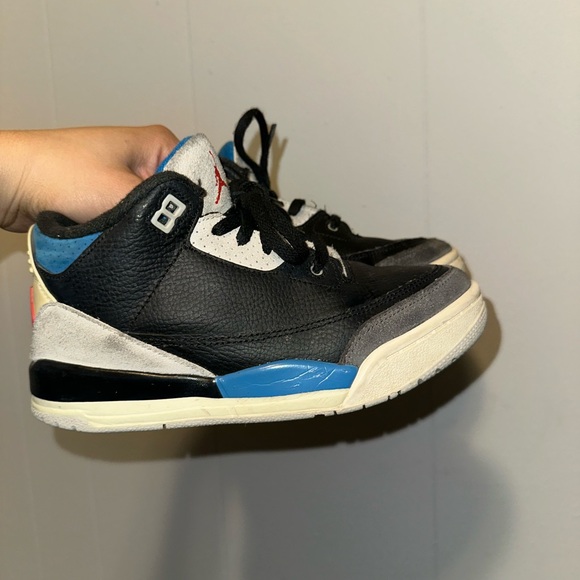 Kids Black and Gray Sneakers - Picture 2 of 4